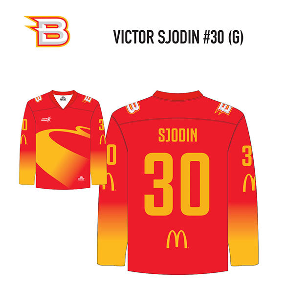 VICTOR SJODIN #30 (GOALIE) - McDONALDS