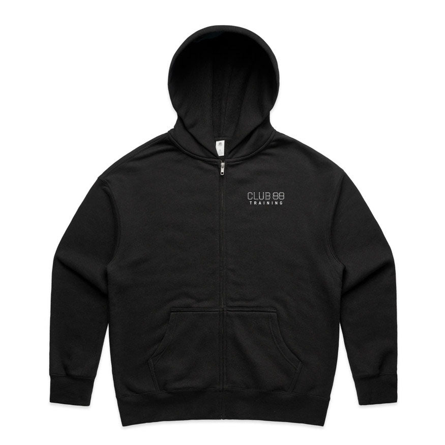 CLUB 88 Members Womens Relax Zip Hoodie