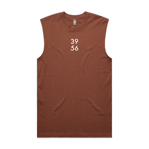 VENUS BAY 3956 SURF CLAY MENS CLASSIC TANK