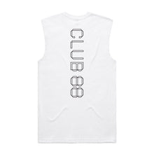 CLUB 88 Members Mens Classic White Singlet