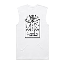 VENUS BAY 3956 SURF WHITE MENS CLASSIC TANK