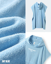VENUS BAY Kid's 380gsm Cotton hooded towel with kangaroo pocket