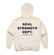 SOUL STRENGTH DEPT EPPING Womens Box Ecru Hoodie
