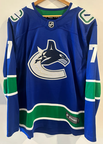 David Booth - Autographed Vancouver Canucks Pro Jersey (Fanatics)