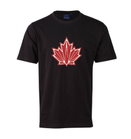 IHC26 Canada Red Maple Black Tshirt (ONLINE EXCLUSIVE)