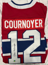 Yvan Cournoyer - Autographed Montreal Canadiens Jersey