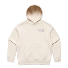 CLUB 88 Members Womens HEART Relax Ecru Hoodie