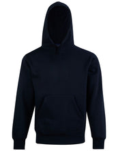 Adults Unisex Poly Cotton Fleece Hoody