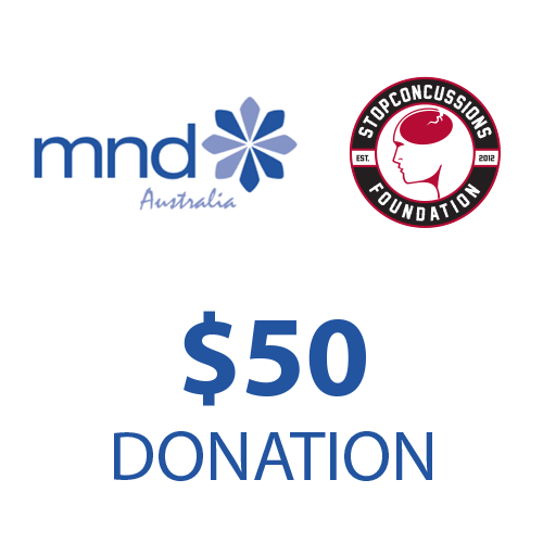 $50 MND and STOP CONCUSSIONS DONATION