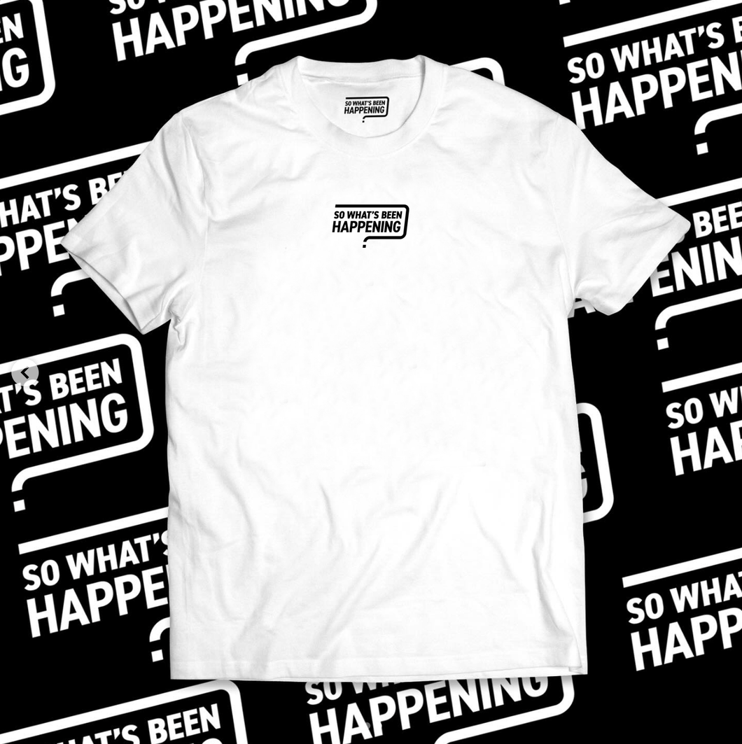 SWBH SMALL LOGO WHITE TEE