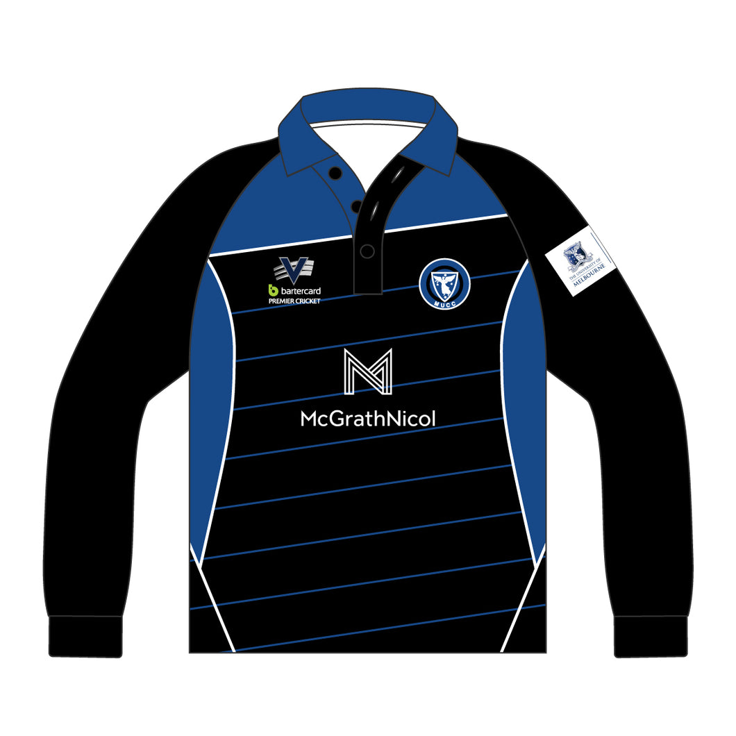 MUCC MENS LONG SLEEVE ONE DAY PLAYING POLO