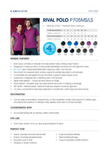 MENS RIVAL POLO